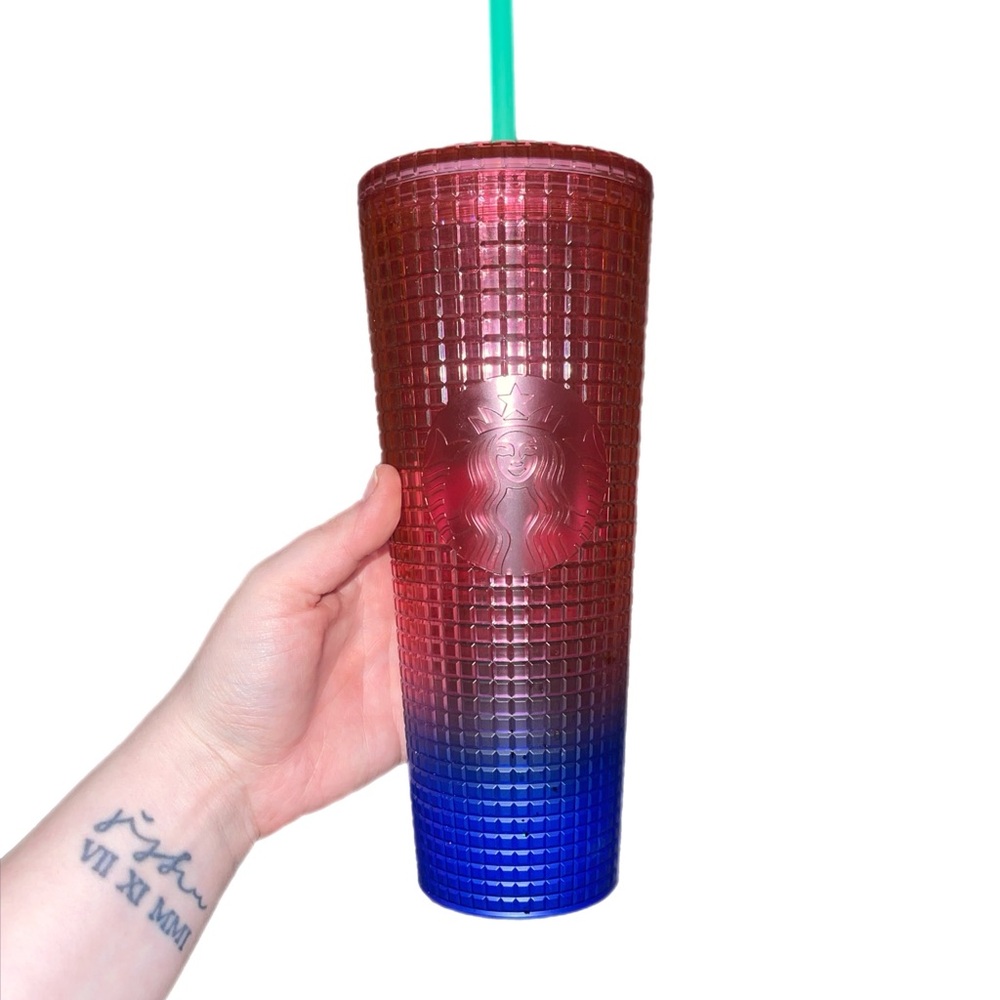 Starbucks Colorful Textured Tumbler